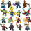 16 τεμάχια Marvel Avengers Super Hero Comic Mini Figures Dc Minifig πολύχρωμες, ένα μέγεθος 2
