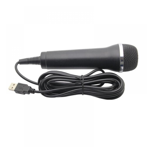 Micrófono USB con cable de 3,5 m para juegos, compatible con PS2/Xbox 360/Wii. 2