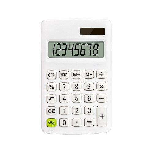 Προσφορές Cyber Monday2024: Επιτραπέζια αριθμομηχανή Viflosae Solar, 8 ψηφίων, εξαιρετικά λεπτή, 1