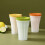 Κύπελλο Hariumiu Kitchen Slushy Maker - Γρήγορη συμπίεση και τρύπα για μεταφορά και κρύο ποτό 5