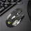Chicmine Rechargeable LED Backlit Mute Ergonomic Gaming Wireless Mouse with USB Receiver 8
