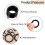 Δακτύλιος Kairuite O-ring Εξωτερικός δακτύλιος O Ø 3,2 - 65mm x πάχος καλωδίου 1,0mm Δακτύλιος 2