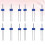 12PCS Sewing Machine Needles Compatible with Electric Multi-function Twin Needle Kit, Sturdy Double Needles for Home Sewing 4