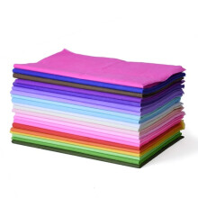 245 Sheets Colored Tissue Paper Bulk Wrapping Paper 20 x 20\" for Art Gift Wrapping Paper Decorations (Random Colors)