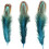 100 pcs Pheasant Plumage Feathers Blue 6