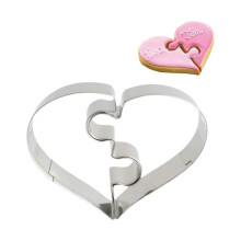 Ensemble d'emporte-pièces en forme de cœur, outils de pâtisserie professionnels en acier inoxydable pour la Saint-Valentin