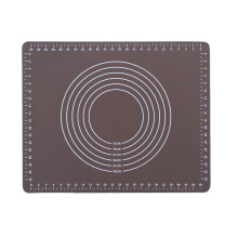Tapis à pâte résistant aux hautes températures, antidérapant, ustensile de cuisine pour la pâtisserie à la maison (café)
