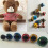 Bluethy100Pcs8-20mm πλαστικά μάτια ασφαλείας για κούκλα αρκουδάκι, μαριονέτα, χειροτεχνία 3