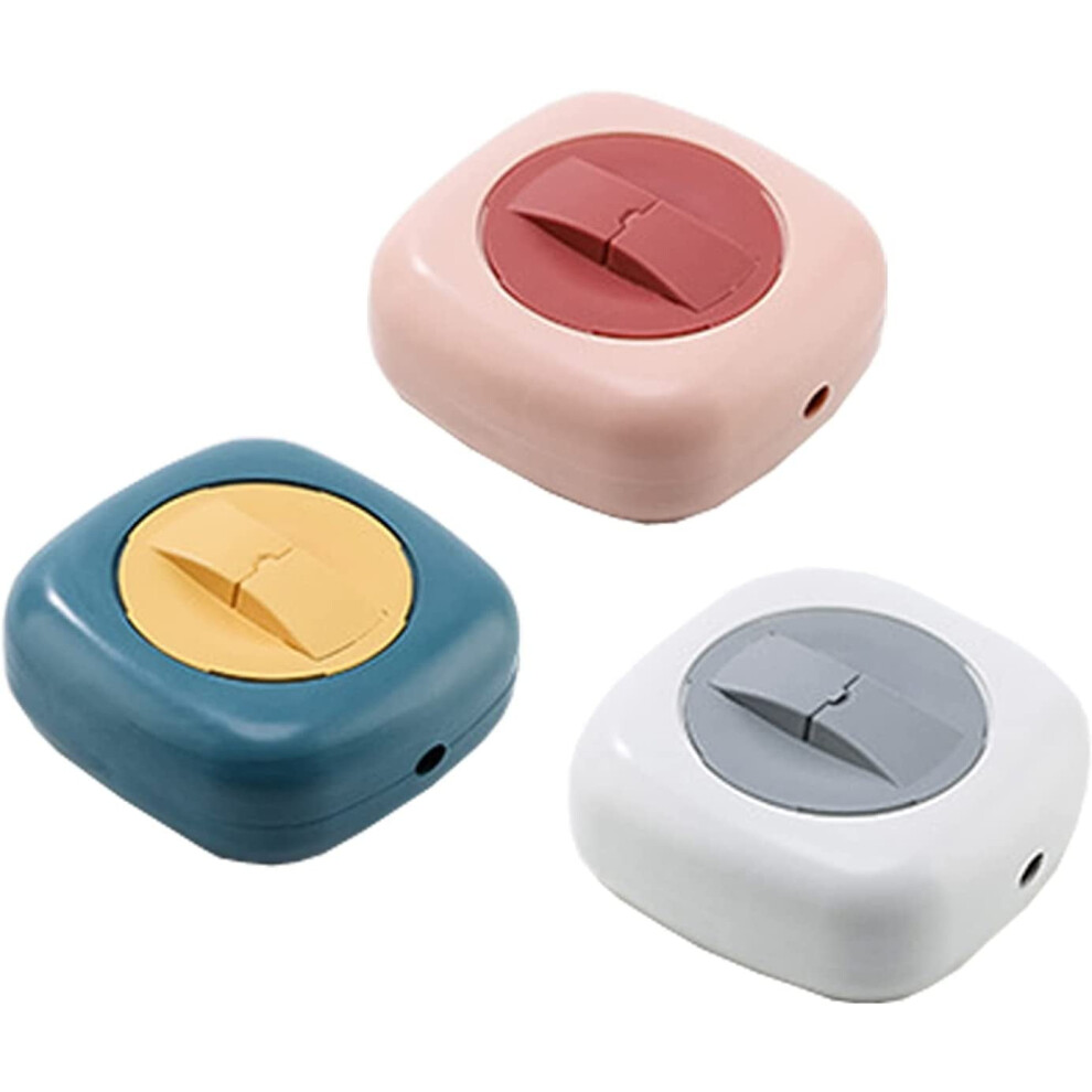 3 Pcs Data Cable Storage Boxes Retractable Cord Management Winders Portable Charging Cable Headphone Cable 9340258892783