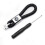 Bmw Braided leather key ring Black one size 2