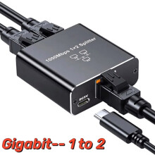 Διαχωριστής δικτύου Gigabit RJ451000Mbps1 σε 2 κατευθύνσεις Lan Ethernet A2