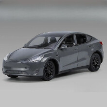 1/32 Tesla Model Y SUV hračkárske auto model odliatok z kovovej zliatiny miniatúra zvuk a svetlo na stiahnutie 1:32 kolekcia darček pre chlapcov