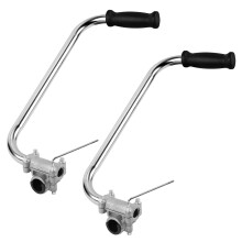 AQQW1/2 Stück Rasenmäher-Zusatzgriff, kompatibel mit Freischneidern, ergonomischer Griff für bessere Haltung und Gartenarbeit
