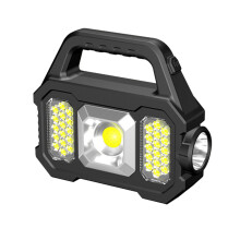 Lampă portabilă multifuncțională YOBOLK, compatibilă cu încărcarea solară în aer liber și lanternă de comori pentru sport și joacă