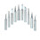 10pcs 900M-T Soldering Iron Tips Silver 1