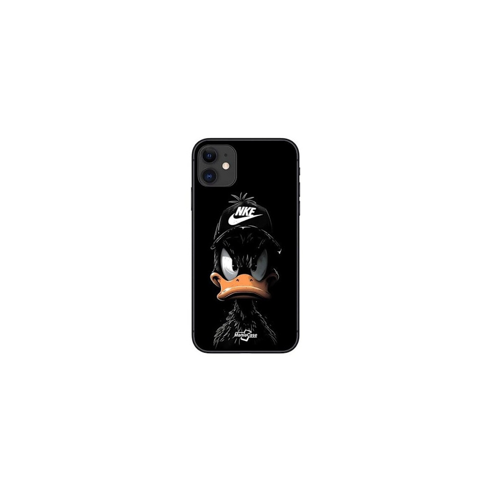 Mobile Cover - Nike - Compatible With Iphone 11 - Soft - Silicone - Donald Pattern Black 9340258893933