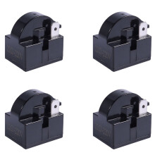 4x kunststof behuizing 22Ohm 2-pins PTC-relais voor koelkast