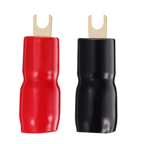 Mizh Wakauto2Pairs A0326Copper0GA Ακροδέκτης φτυαριού Προσαρμογείς πιρουνιού φτυαριού
