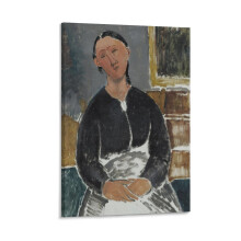 Estampe d'Amedeo Modigliani (72) - Affiche d'art murale - Photo - Peinture - Tableau à suspendre - Décoration de chambre familiale - Cadeau - 20 x