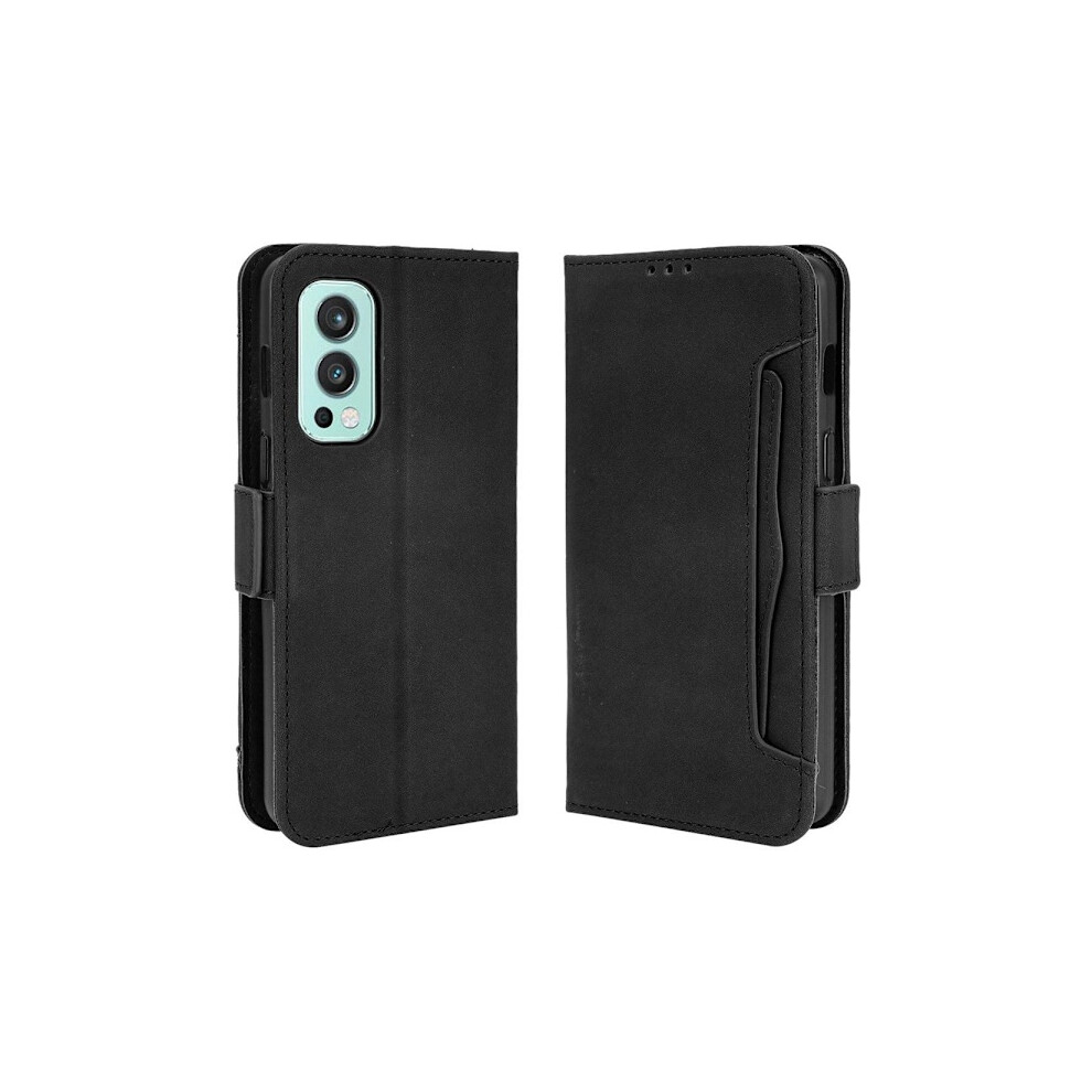 Compatible With Oneplus Nord 2 5G Wallet Case - Black 9340258894145