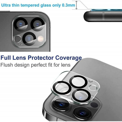 Pachet de 2 huse de protecție pentru cameră compatibile cu iPhone 16Pro / 16Pro Max 1
