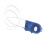 Retractable Combination Code Steel Security Padlock Blue 6