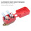1 set di interruttore automatico a ripristino automatico 20A 12V con coperchio rosso per auto e barca. 5