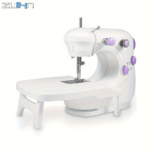 Mini sewing machine for Beginners, two-speed portable sewing machine with expansion table, home sewing machine, Mother's Day gift