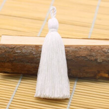 30pcs Cotton Tassel 8cm Hanging Rope Fringe for Curtain Sewing, Garment, Jewelry and Home Décor