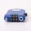 Retractable Combination Code Steel Security Padlock Blue 5