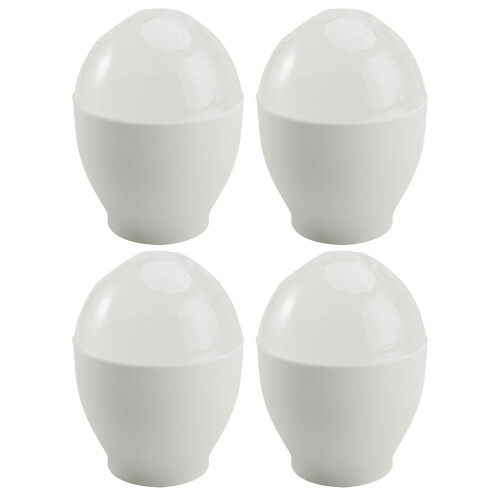 Steamed Egg Cup Microwave Steamer Breakfast Container Mini Ovens Bagel Bites 4 Pcs