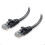 Καλώδιο Cat6CAT6Patch Καλώδιο 500mhz Ethernet Δίκτυο Internet LAN RJ45UTP ΜΑΥΡΟ 5