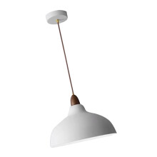Moderne Pendelleuchte Weiß 24  20 cm / 9,4  7,9 in