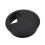 4 stk. 50 mm diameter skrivebordsledningskabelmaljer hulldeksel svart 8