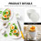 Steamed Egg Cup Microwave Steamer Breakfast Container Mini Ovens Bagel Bites 4 Pcs 3