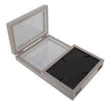 Dřevěný fotorámeček, fotorámeček, fotorámeček, skládací fotorámeček