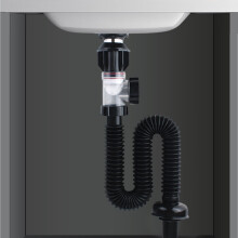 Kit de vidange réglable pour lavabo Txmfgh avec conception ultra-silencieuse, facile à utiliser et à installer, économe en énergie pour un