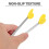 τεμάχια γάντια σιλικόνης με κλιπ φαγητού, βολικές λαβίδες πάγου, φορητές λαβίδες 5
