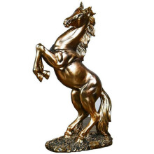 Sculpture artistique, décoration de cheval volant de style européen, cadeau en cuivre