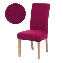 DEKAXID rugalmas székhuzat étkezőbe, esküvői bankettre, szállodai tömör jacquard székhuzat, rugalmas székhuzat