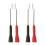 Xing4pcs Αισθητήρας ακροδεκτών δοκιμής από ανοξείδωτο χάλυβα Βελόνα πολύμετρου 1
