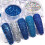 6 pcs nail glitter glitter, Nail decorations multicolour 2