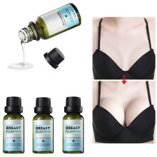 Natural Herbal Breast Enhancement and Firming Oil 20ml, Boosts Skin Elasticity, 3 Pcs Set