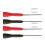 Xing4pcs Αισθητήρας ακροδεκτών δοκιμής από ανοξείδωτο χάλυβα Βελόνα πολύμετρου 3