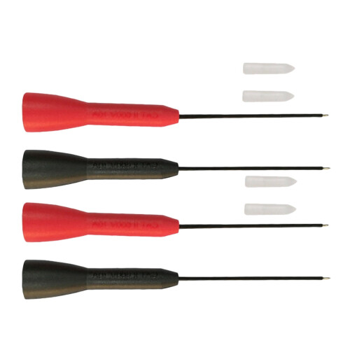 Xing4pcs Αισθητήρας ακροδεκτών δοκιμής από ανοξείδωτο χάλυβα Βελόνα πολύμετρου 2