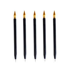 Conjunto de 5 Canetas para Desenho e Raspagem, Estilo Esboço (Pretas)
