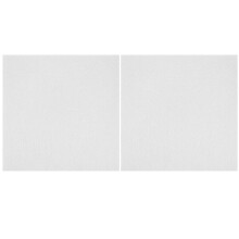 Acoustic Panels Soundproof Wall Noise Reducing for Walls Proofing Tiles Foam Felt Absorption White 2 Pcs