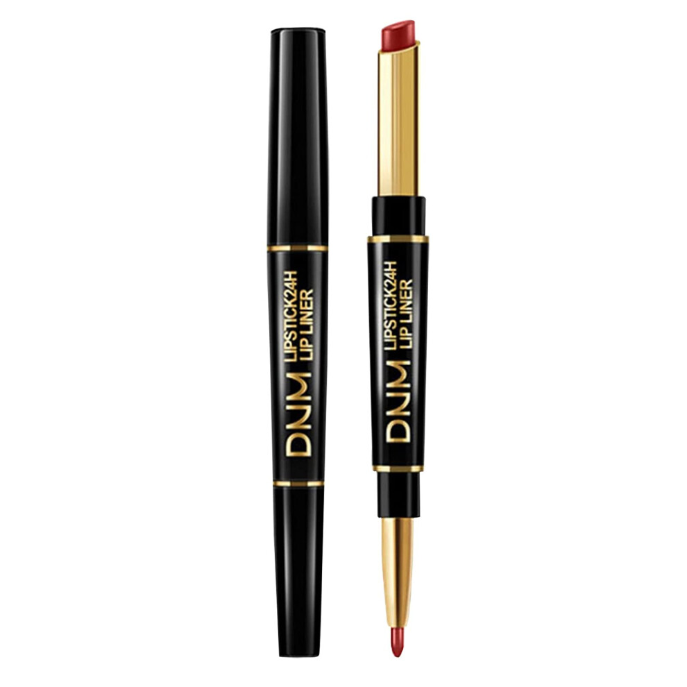 Matte Liquid Lipstick Waterproof Long Lasting Velvet Finish Nude Shade with Lip Liner