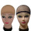 Lot de 4 bonnets de perruque en filet extensible et élastique 4