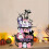 Εκκαθάριση HKUKY14PC Διακόσμηση για το Halloween Διακόσμηση Γραφείου Ξύλινη Διακόσμηση 5